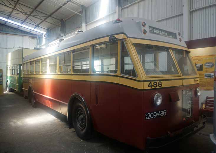 Adelaide MTT Leyland Canton trolleybus 488